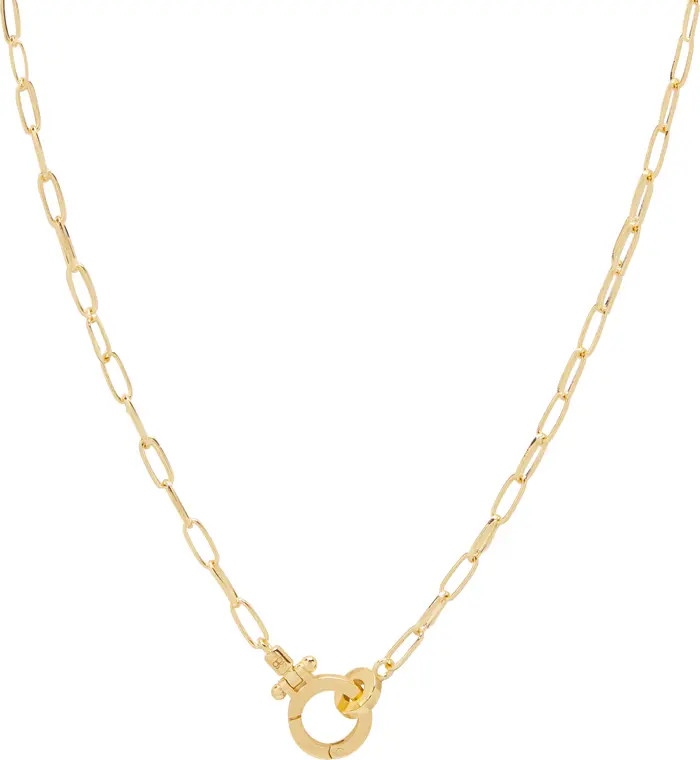 Parker Mini Chain Link Necklace | Nordstrom