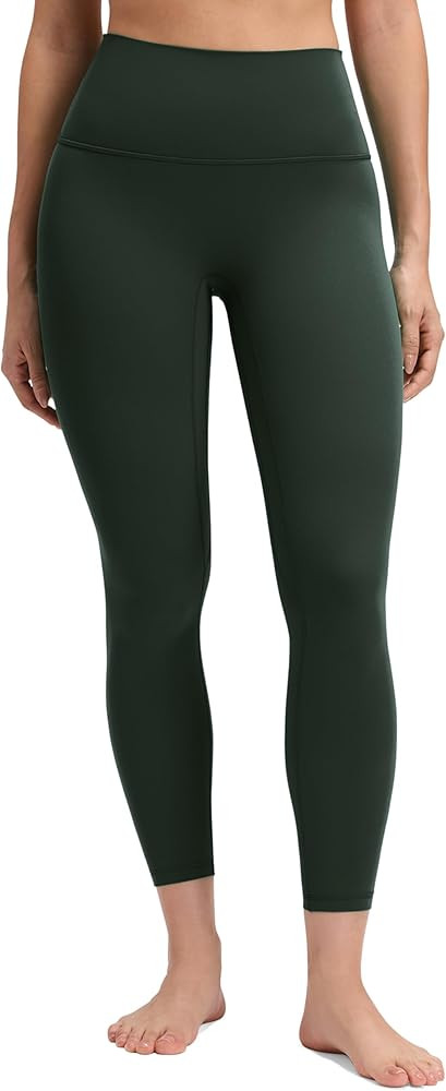 CRZ YOGA Womens Butterluxe No Front Seam Yoga Leggings 25" - High Waisted Lounge Pants Pilates Wo... | Amazon (US)