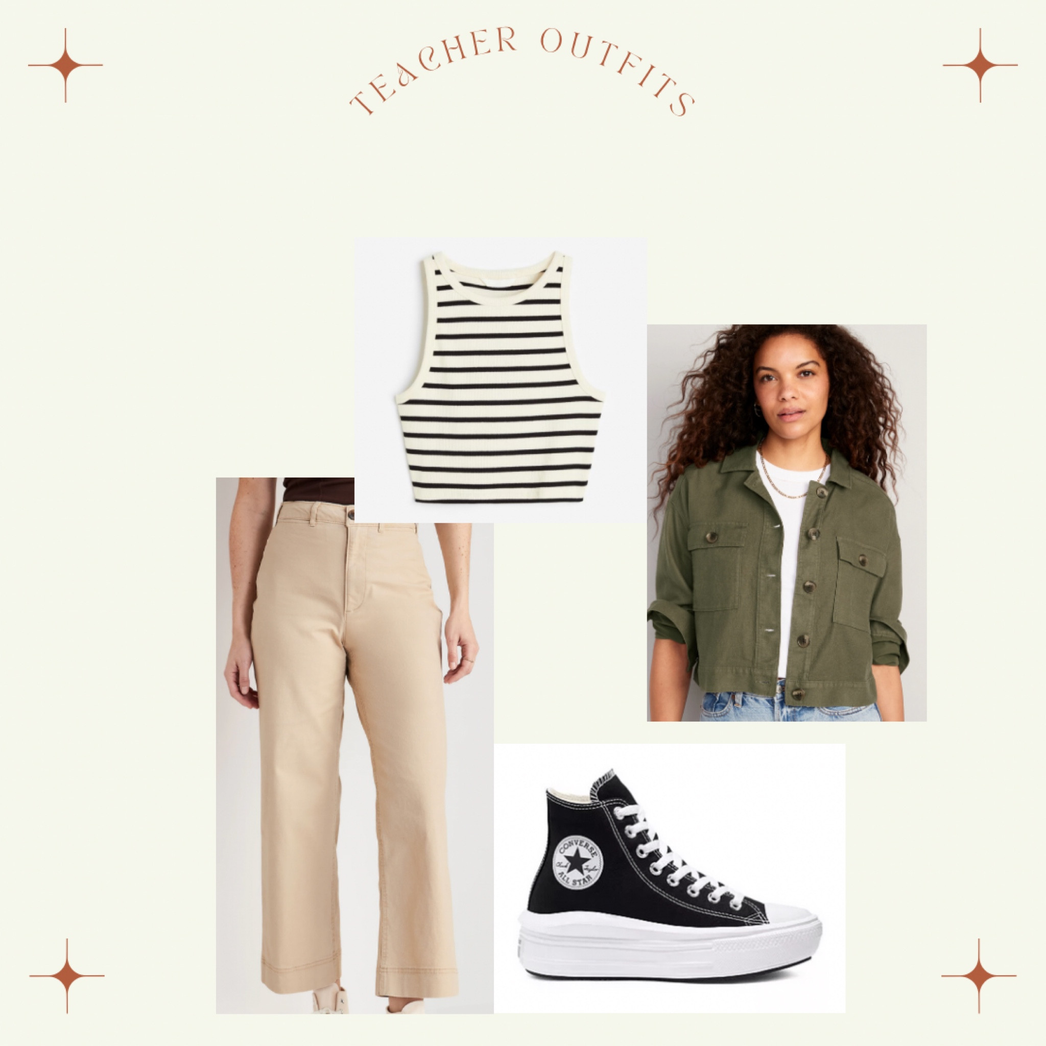 Teacher outfit, teacher style, teacher fashion, teacher outfit Inspo, old navy, H&M, converse 

#LTKFind #LTKfit #LTKstyletip