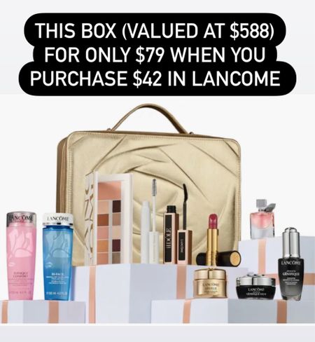 Take advantage of this amazing Lancome Holiday sale. 

#LTKbeauty #LTKHolidaySale #LTKSeasonal