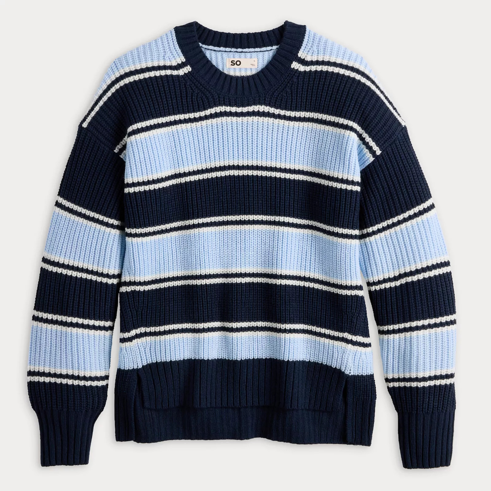 Juniors' SO® Essential Crewneck Pullover Sweater | Kohl's