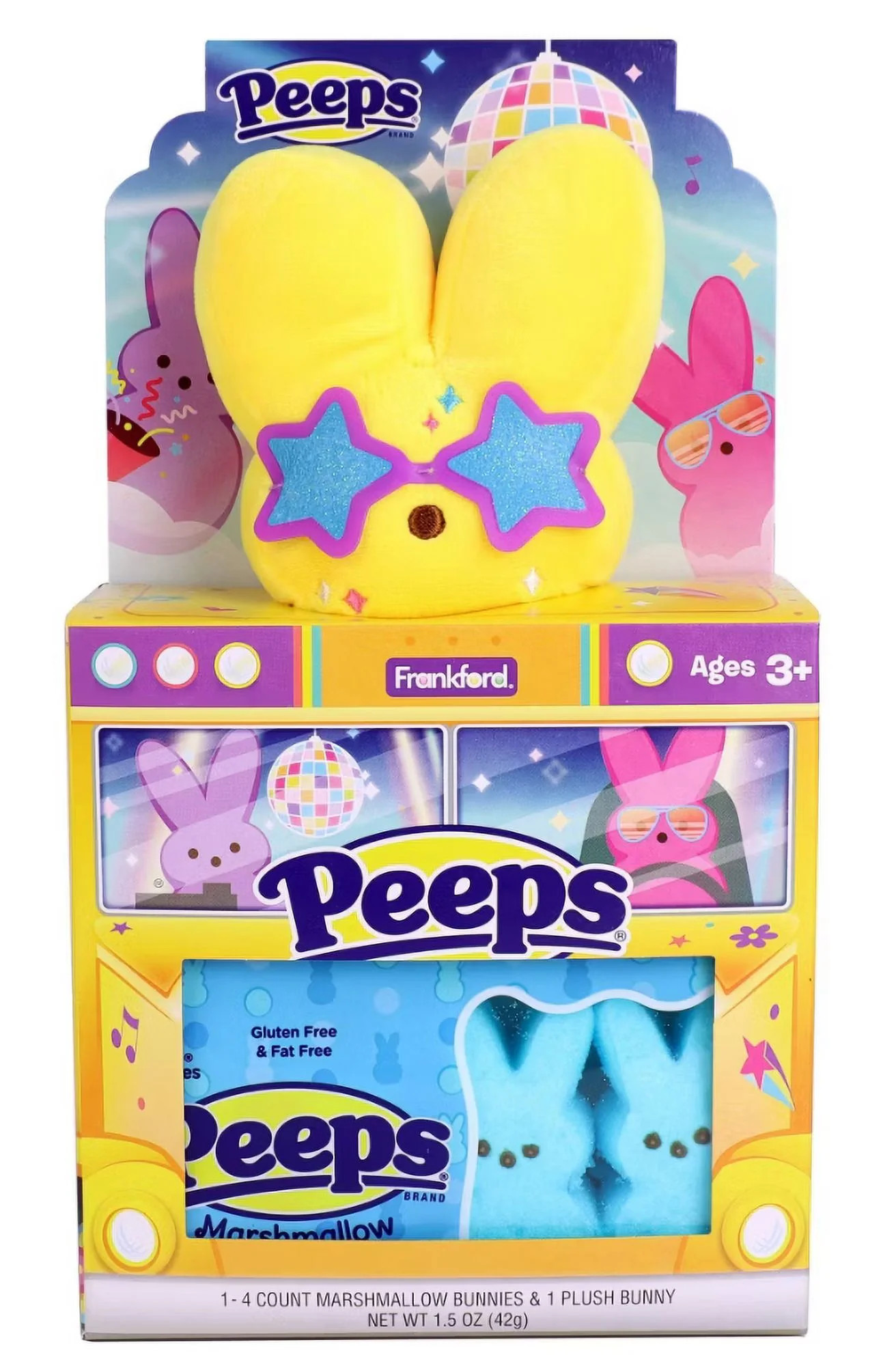 Peeps Plush Easter Disco Bus Gift Set - 1.5oz Easter New With Tag - Walmart.com | Walmart (US)