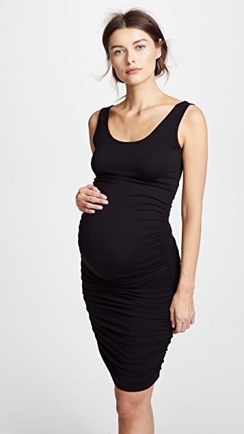 Shirred Maternity Tank Dress | Shopbop