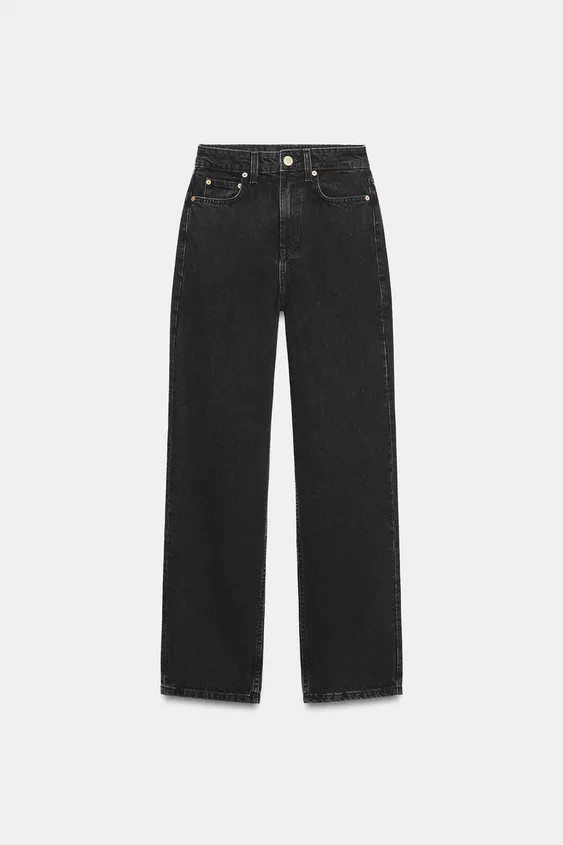 TRF MOM FIT HIGH-WAIST JEANS | Zara UK