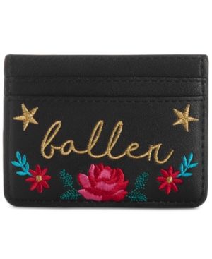 Skinnydip London Embroidered Card Case | Macys (US)