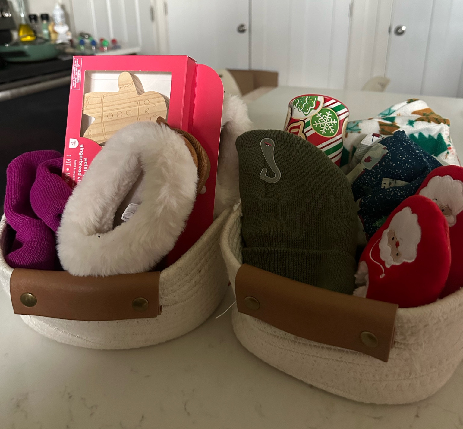 Brr Baskets for my toddlers! Make a cute basket filled with their cold weather accessories and Christmas jammies. Basically anything I would have given them before Christmas anyway!

#LTKHoliday #LTKKids #LTKSeasonal