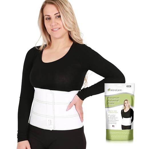 Postpartum & Post Surgery Abdominal Binder. Support Recovery after C-Section, Natural Birth, Hyst... | Amazon (US)