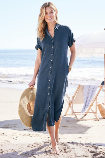 Je Veux Midi Shirtdress | Soft Surroundings