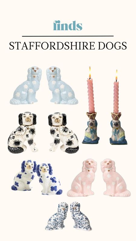 Round up of some of my fav staffordshire dog figurines 🐕 

#LTKhome #LTKSeasonal #LTKSale
