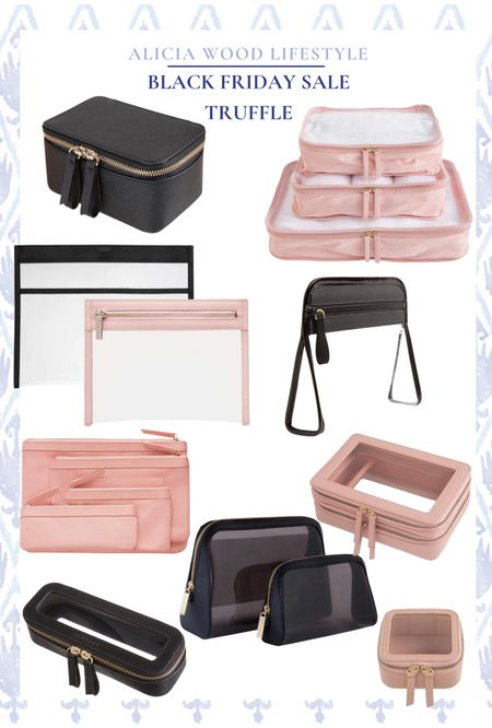 Favorite travel pouches on sale at Truffle!

Packing cubes, clear pouches, jewelry case, travel pouches.

#LTKHoliday #LTKsalealert #LTKCyberweek