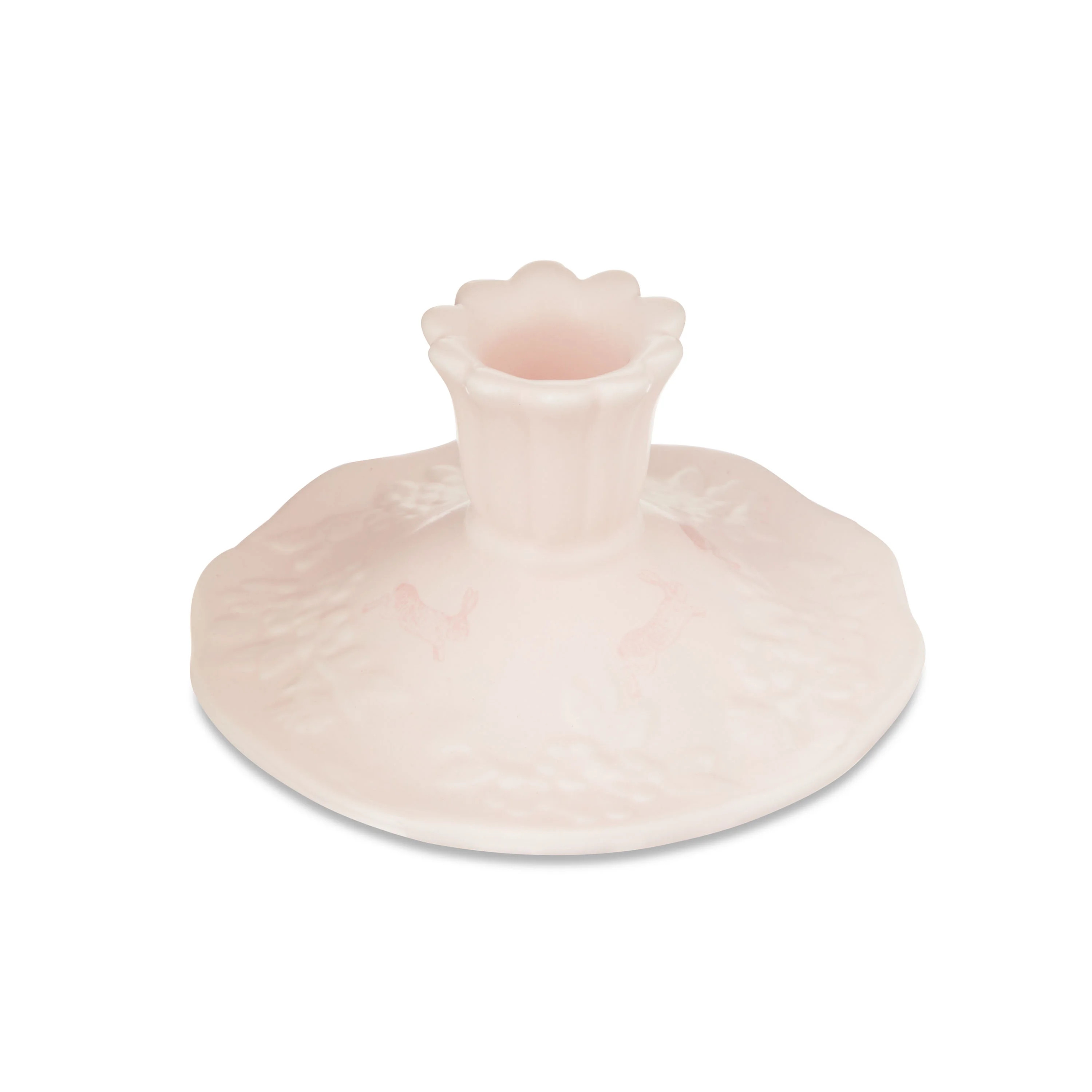 Easter Pink Tabletop Taper Candle Holder, 2.5 in, by My Texas House | Walmart (US)
