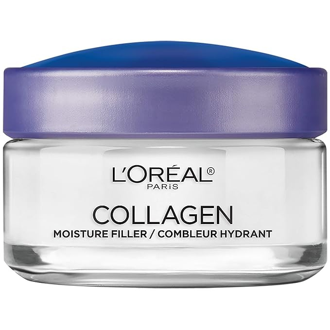 L'Oreal Paris Skincare Collagen Face Moisturizer, Day and Night Cream, Anti-Aging Face, Neck and ... | Amazon (US)