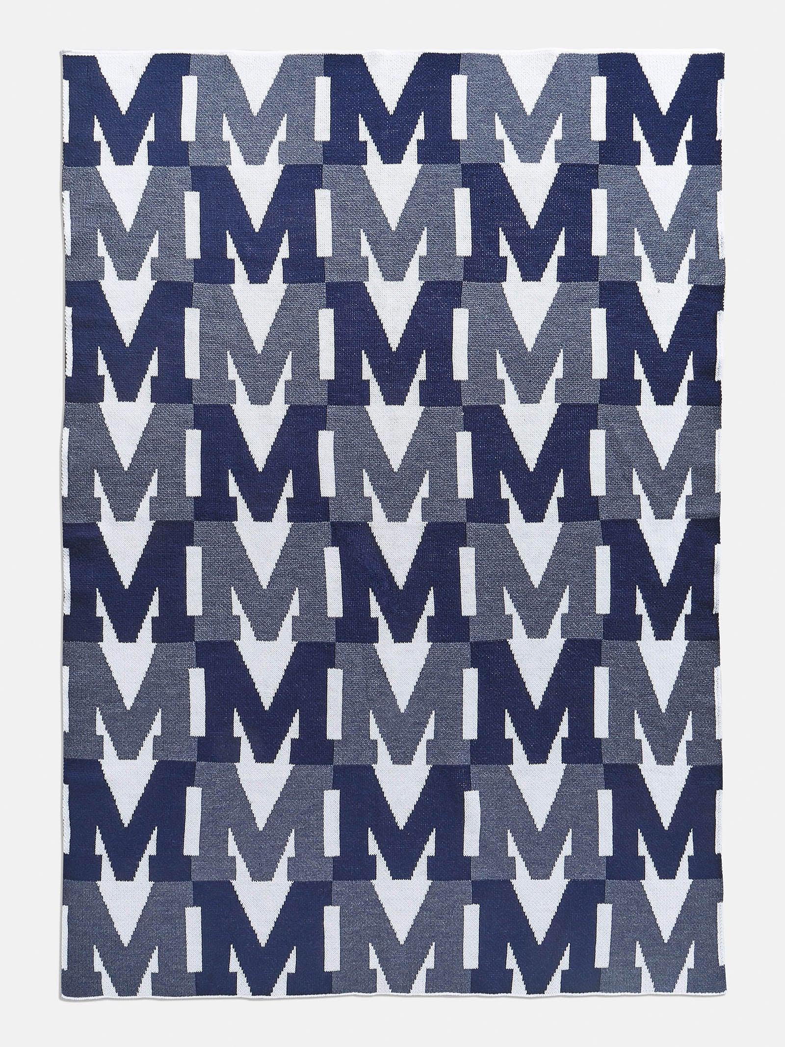 On Repeat Blanket - Midnight Blue/White | BaubleBar (US)