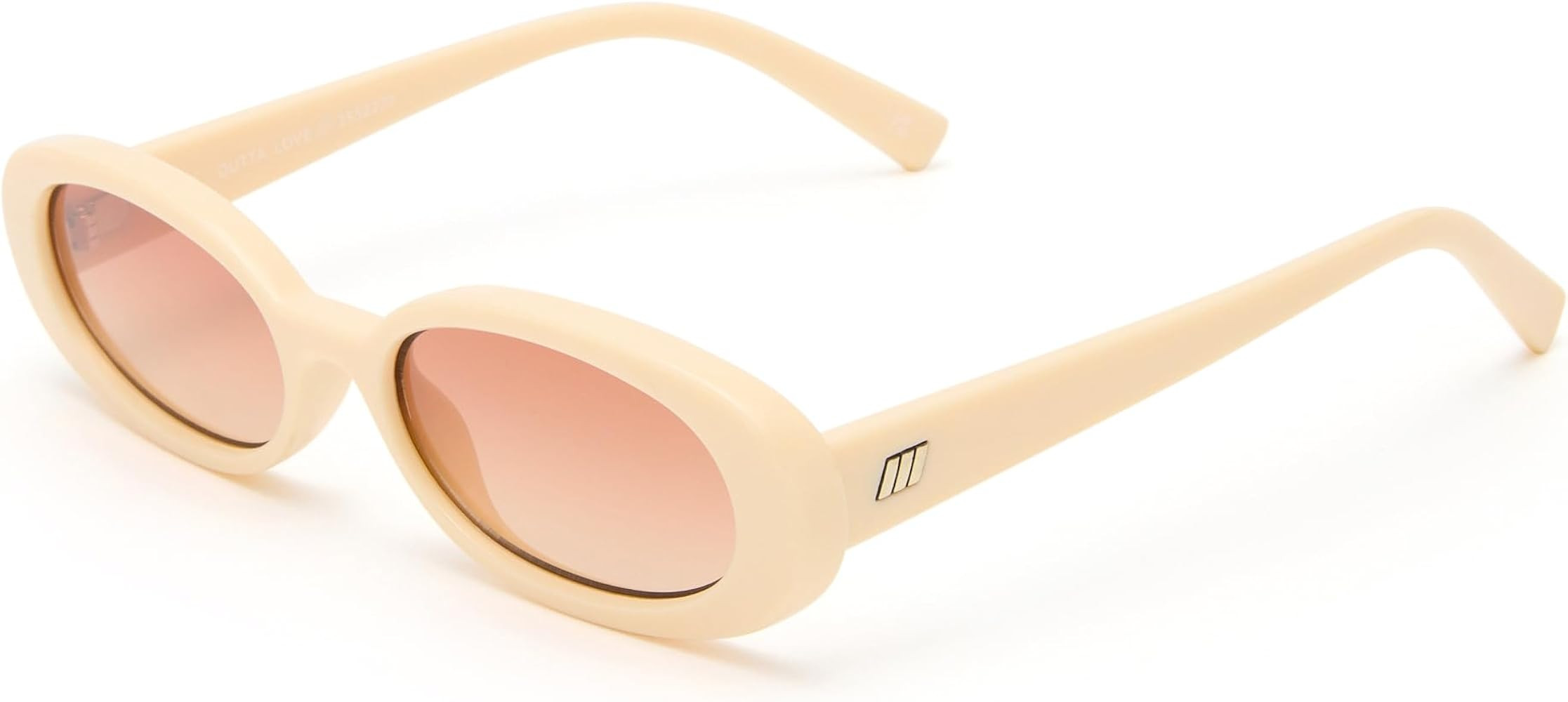 Le Specs Outta Love Sunglasses - Narrow, Oval, Unisex, Micro 90s Sleek Style | Amazon (US)