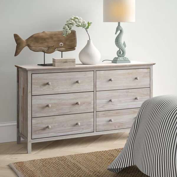 Dufrene 6 Drawer Double Dresser | Wayfair North America