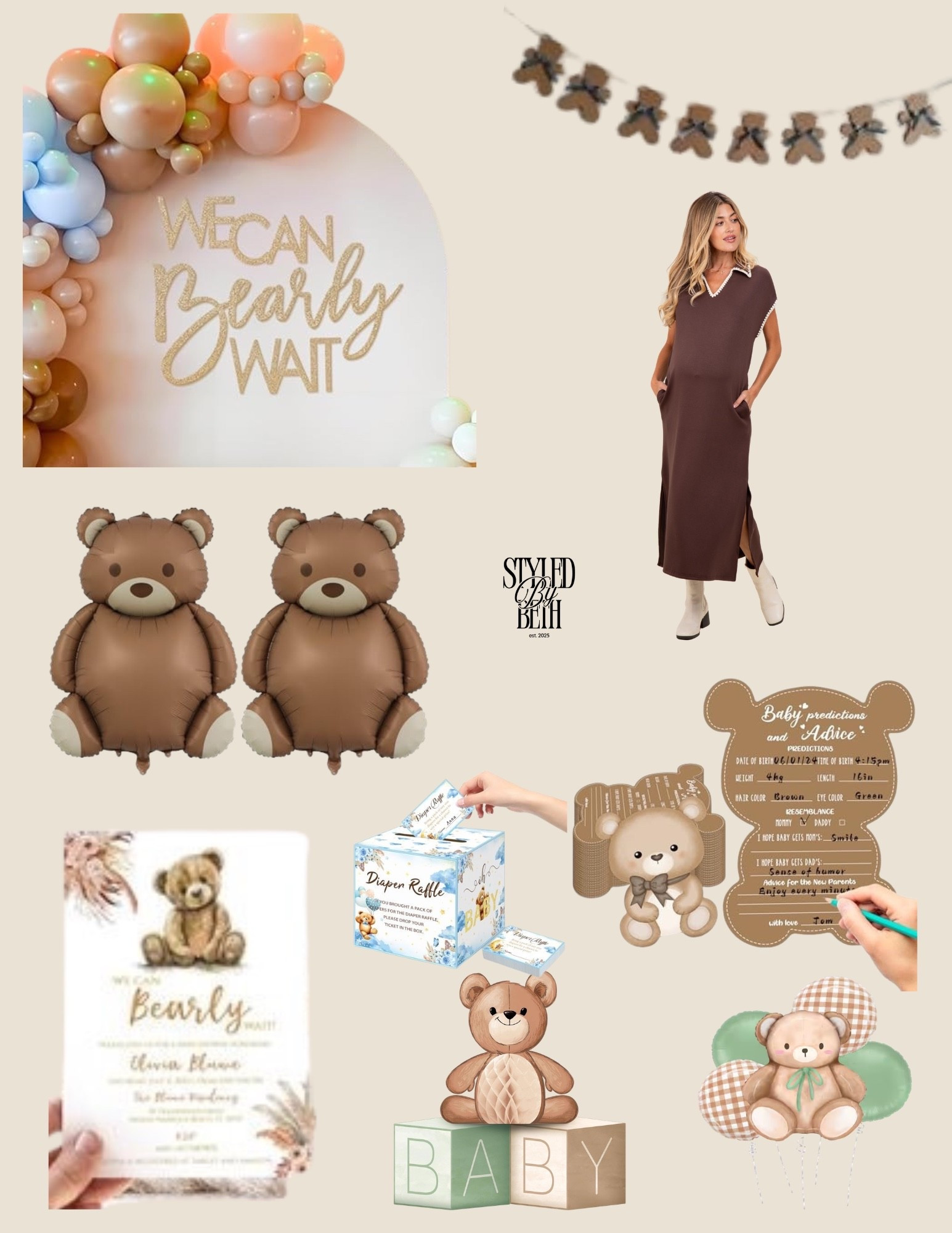 Bear baby shower theme 😍🩷💙

#LTKBaby #LTKMothersDay #LTKmomlife