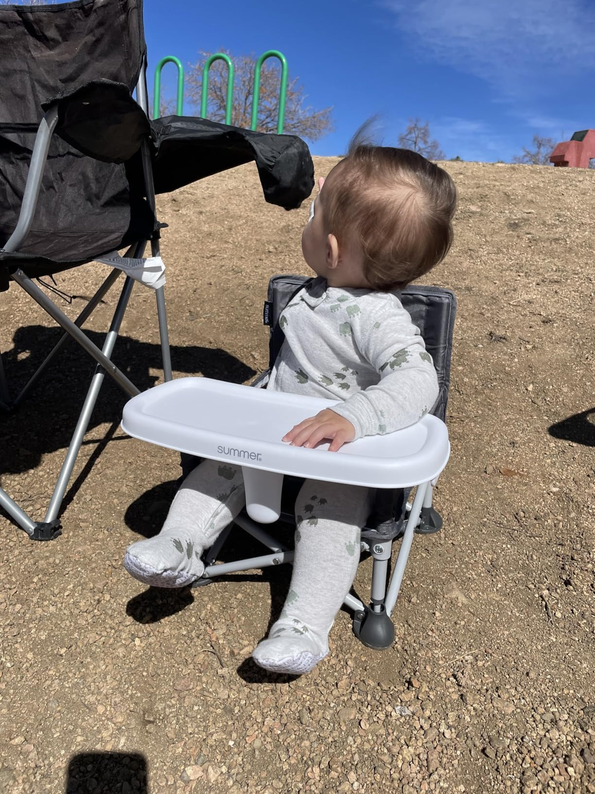 Summer by Bright Starts Pop 'N Sit Portable Booster Chair, Floor Seat, Indoor/Outdoor Use, Compac... | Amazon (US)