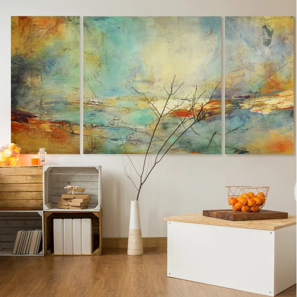 Eternidad - 3 Piece Graphic Art on Canvas | Wayfair North America