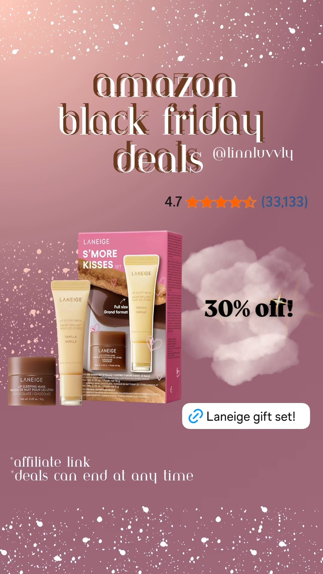 LANEIGE Lip Glowy Balm: Sheer Tinted Lip Moisturizer with Shea Butter, for Hydrating Shine & Soft Lips

#LTKCyberWeek #LTKSaleAlert #LTKGiftGuide