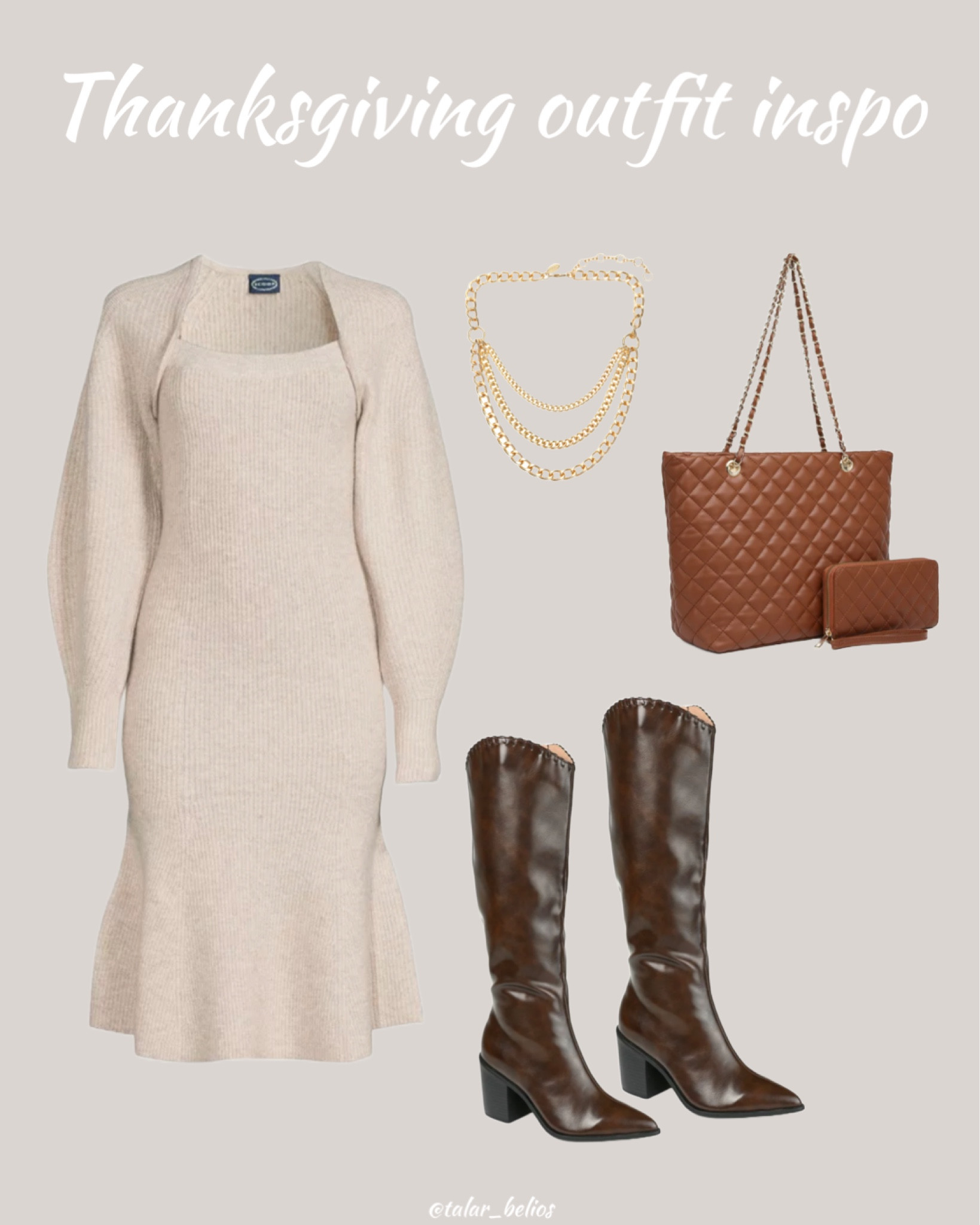 Thanksgiving outfit inspo, winter outfit inspo
#walmart #walmartsale #walmartoutfit #boots #sweaterdress 

#LTKsalealert #LTKHoliday #LTKCyberweek