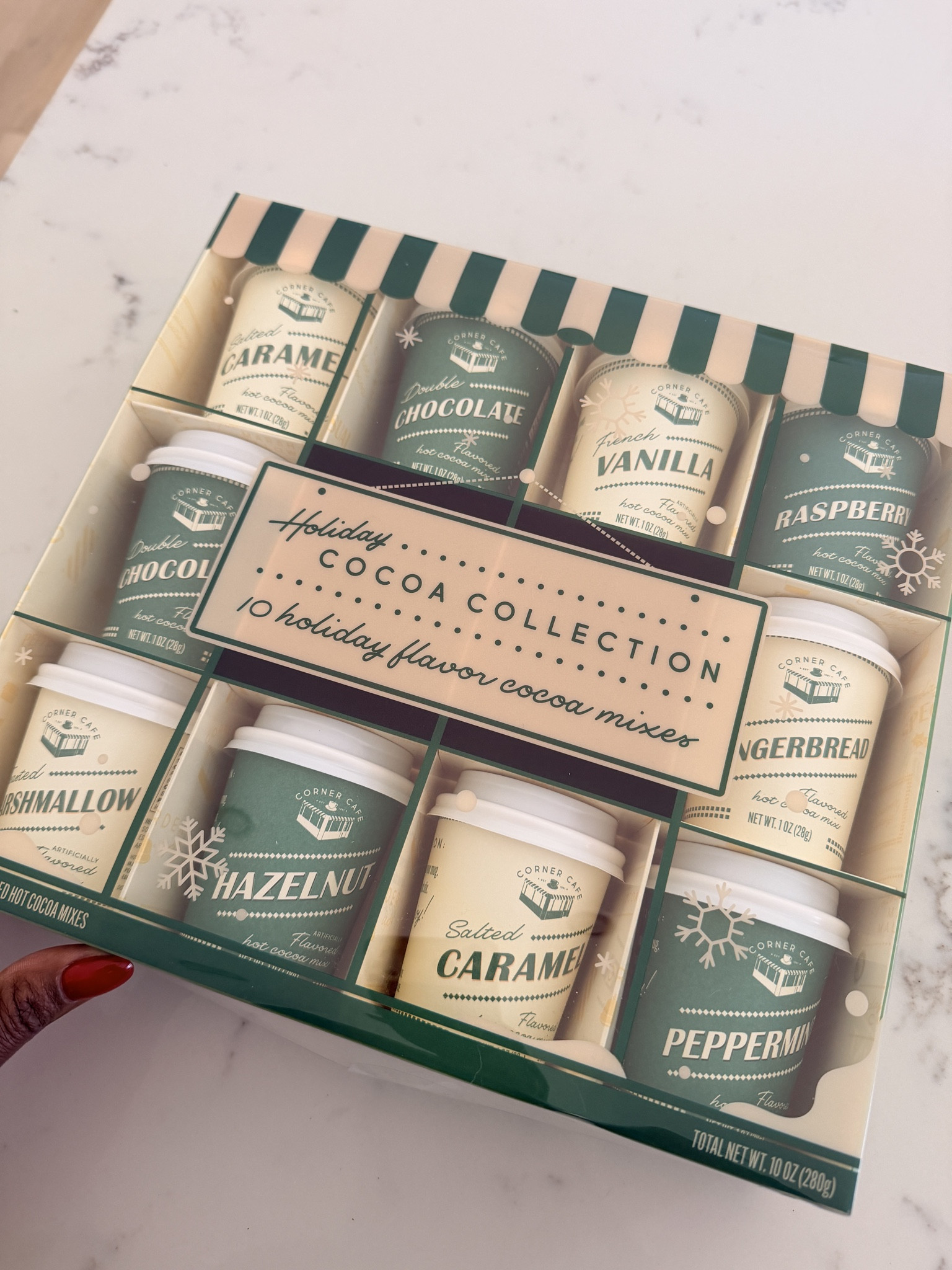 I got mine from Marshall's. Found a few online similar. I'm drinking one a day until Christmas 

 