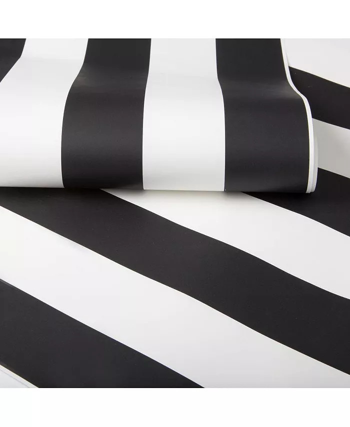 Graham & Brown Graham Brown Monochrome Stripe Wallpaper - Macy's | Macy's
