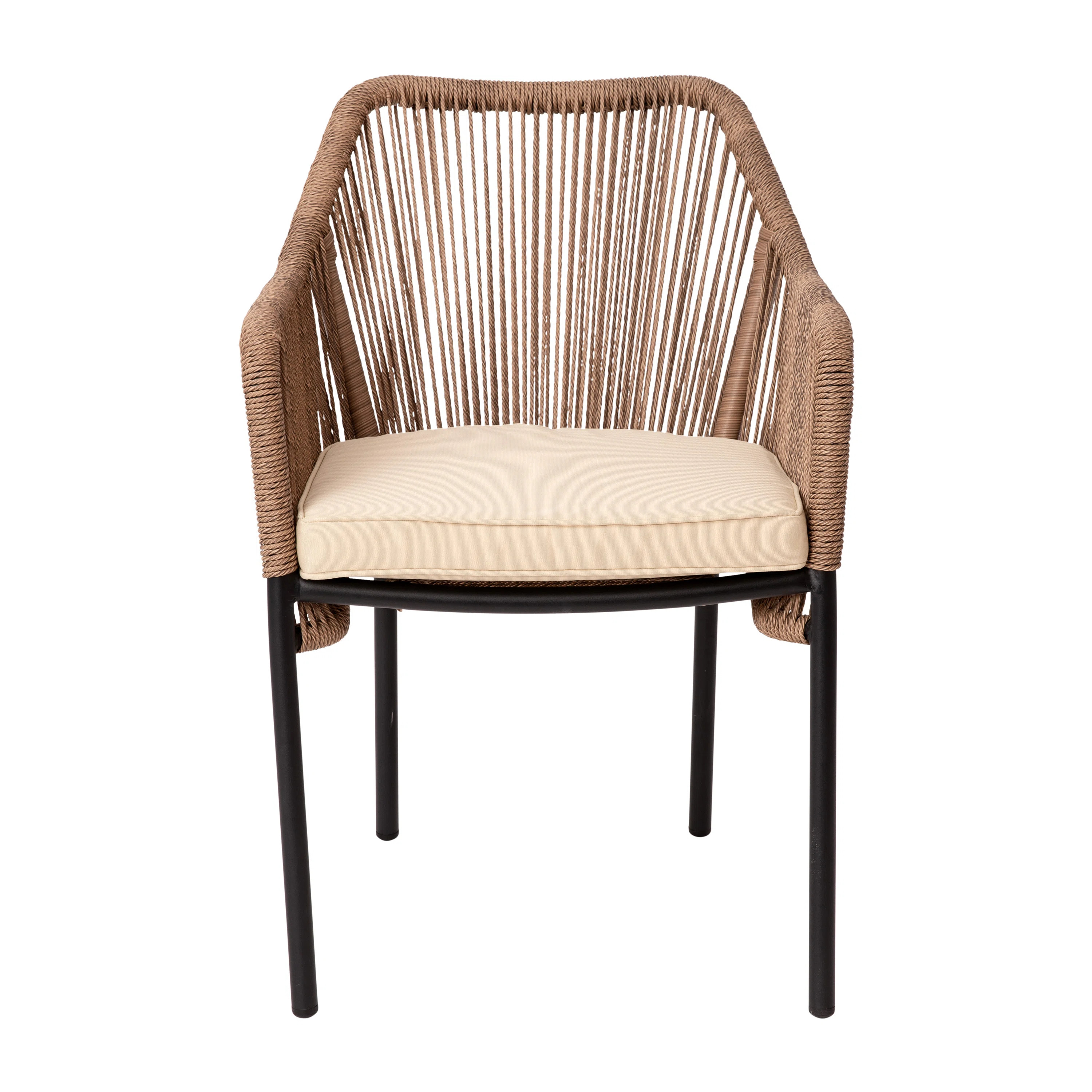 Avamarti Woven Indoor/Outdoor Stacking Club Chairs - Cushions | Wayfair North America