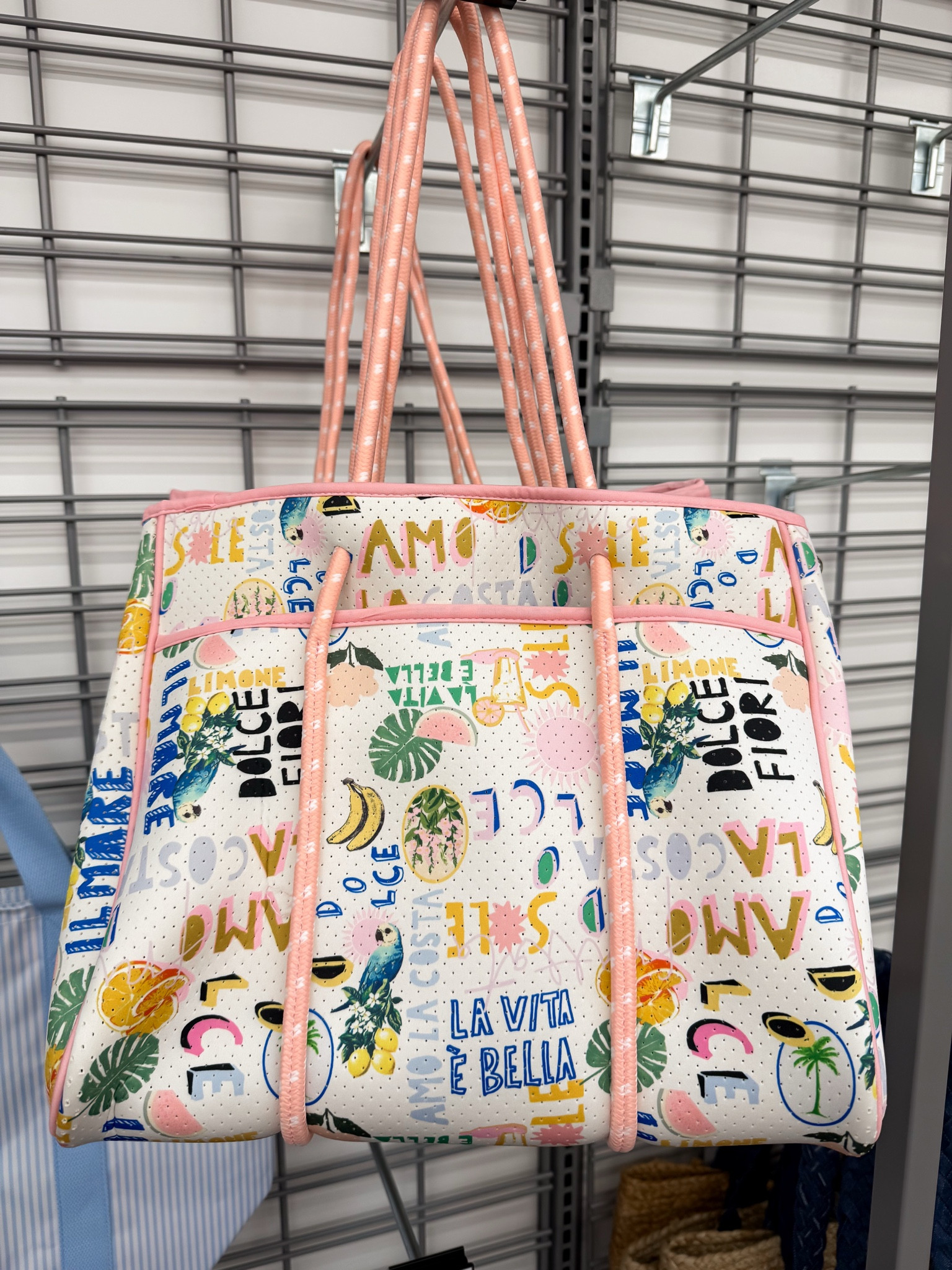 Summer fun beach bag at Walmart! Such a great price and love the material. 

 #LTKgrwm #LTKSwim #LTKTravel