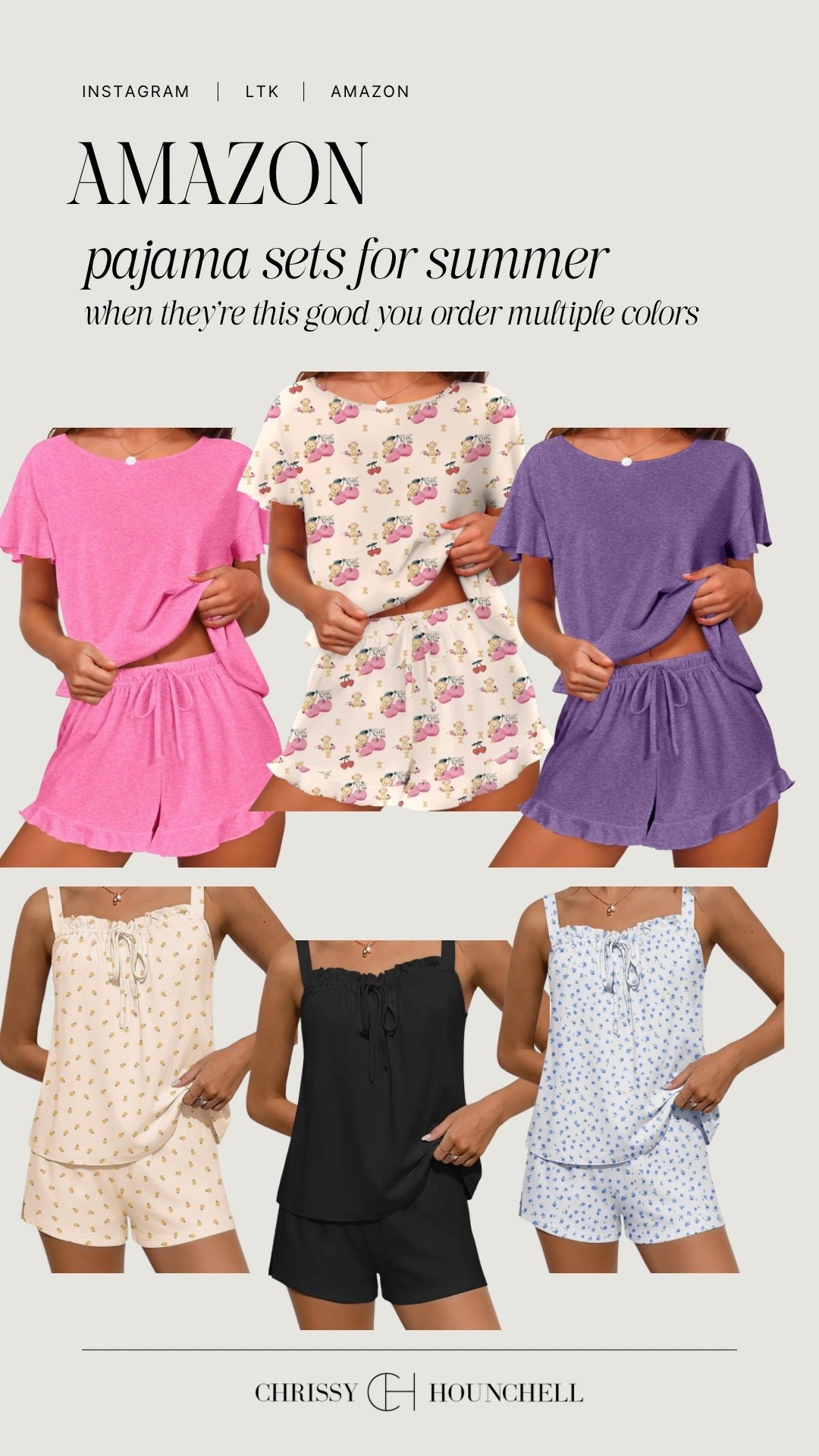 Pajama sets that are perfect for Summer 🫶🏼

#Amazon #AmazonShopping

#LTKSaleAlert #LTKMothersDay #LTKmomlife