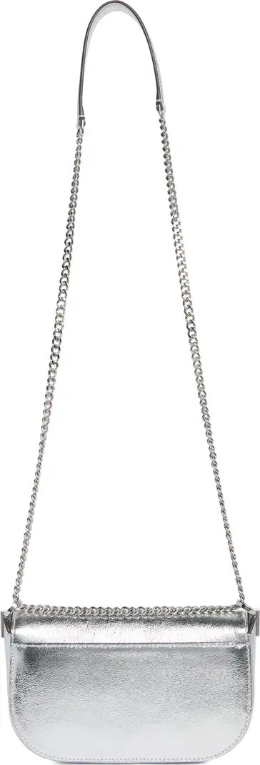 krista metallic chain flap crossbody bag | Nordstrom Rack