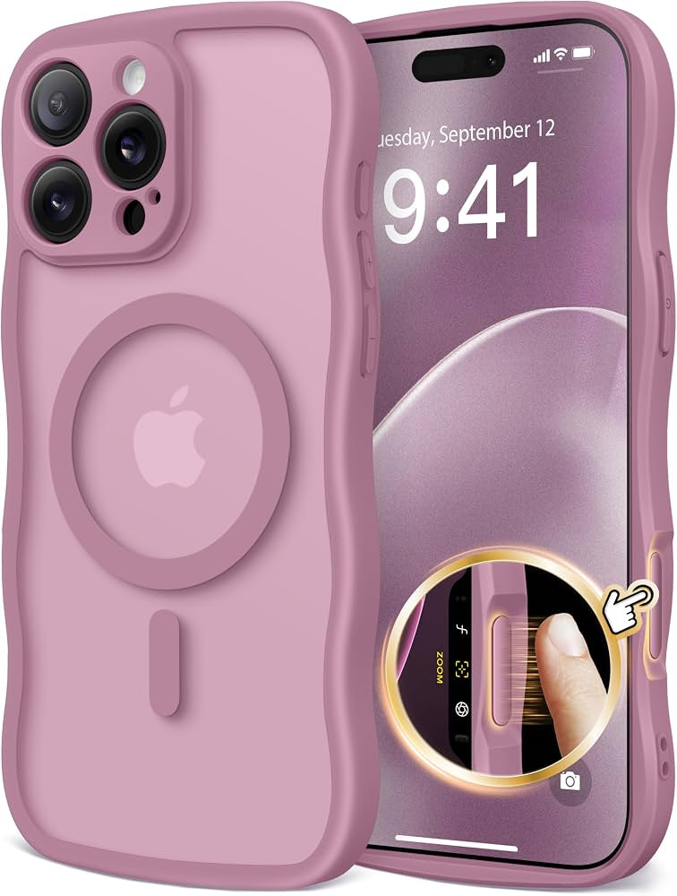 for iPhone 16 Pro Case for Women Girls, Upgraded [Full Camera Protection] [Compatible with MagSaf... | Amazon (US)