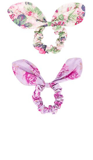 Sunroom Victorian Scrunchies in Multi | Revolve Clothing (Global)