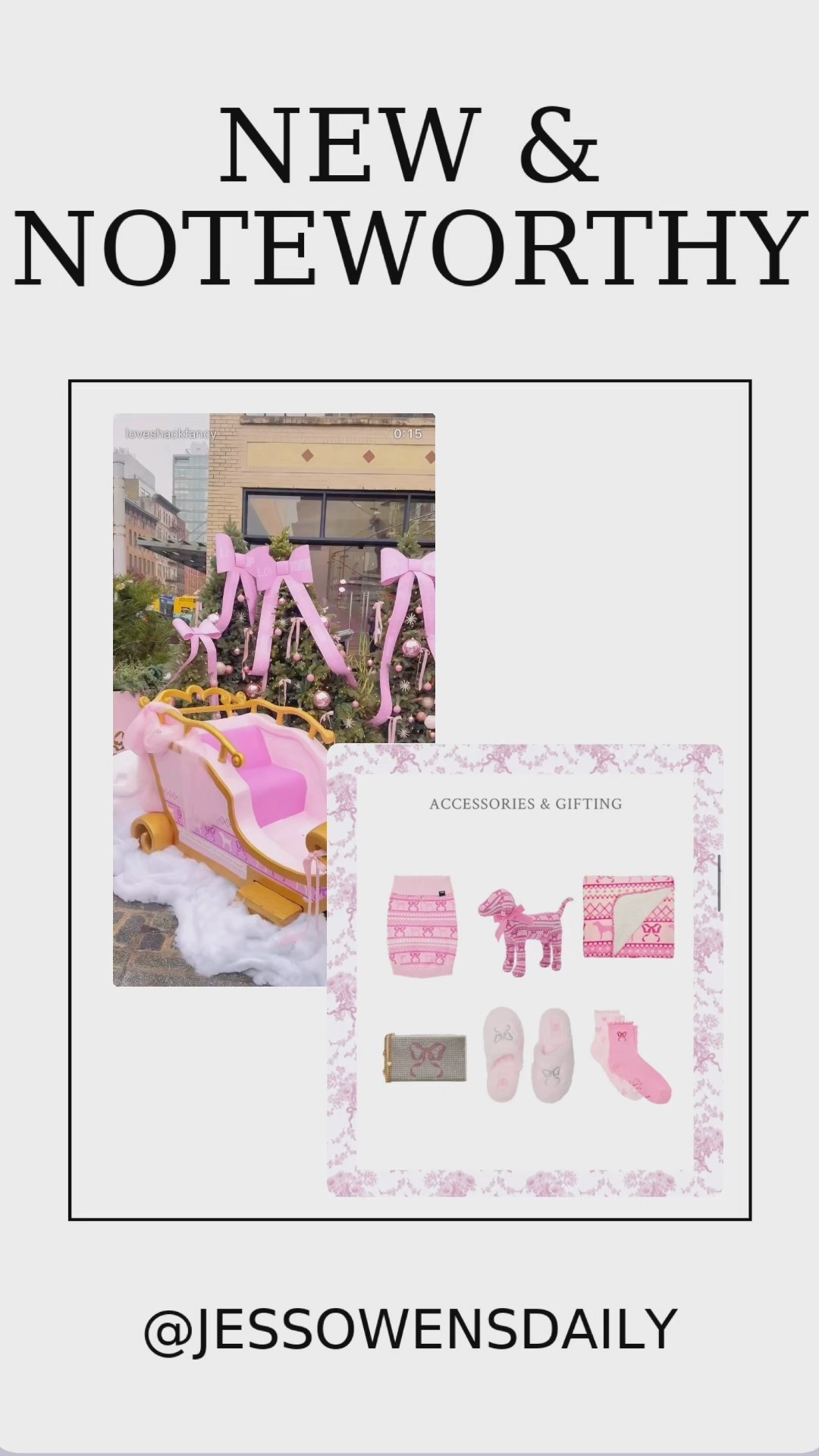 So excited for the LoveShackFancy X PINK launch. PINK is so nostalgic to me because I wore it all through college religiously. I'm loving this collaboration so much.

#LTKBeauty #LTKGiftGuide #LTKHoliday