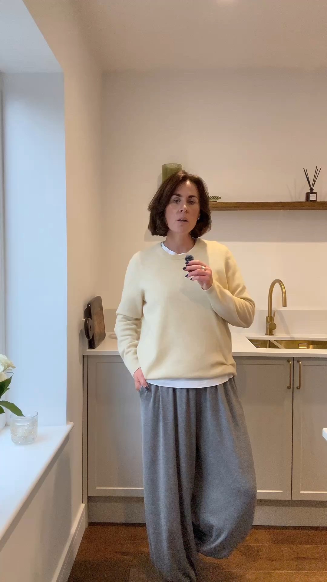 Working from home or travelling into the office, you decide?

Wearing a size small in the balloon pants 

Grey and butter yellow, balloon trousers, Spring workwear, WFH relaxed outfits, funnel neck jacket

#LTKFashionMonth #LTKspring #LTKstyletip