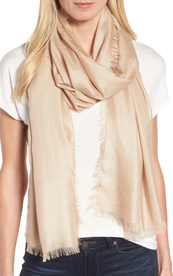 Cashmere & Silk Wrap | Nordstrom