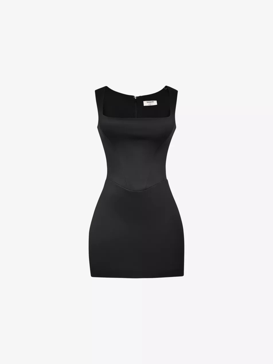 Enya fitted woven mini dress | Selfridges