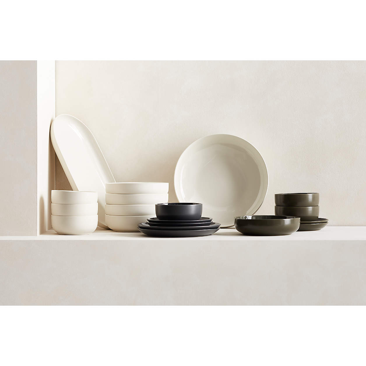 Hudson Natural Stoneware Cereal Bowl + Reviews | Crate & Barrel | Crate & Barrel