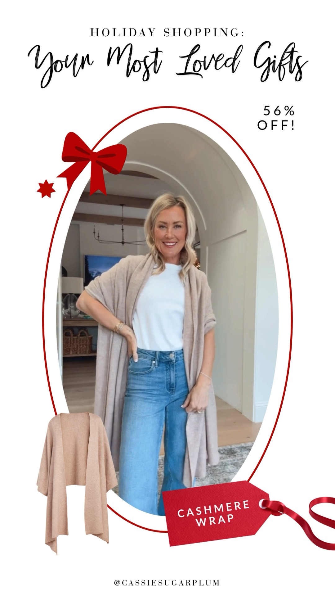 You can’t go wrong with Quince cashmere for the holidays. 🥰 This wrap is the perfect cozy layer this season, and at such a great price point!

#LTKHoliday #LTKOver40 #LTKGiftGuide