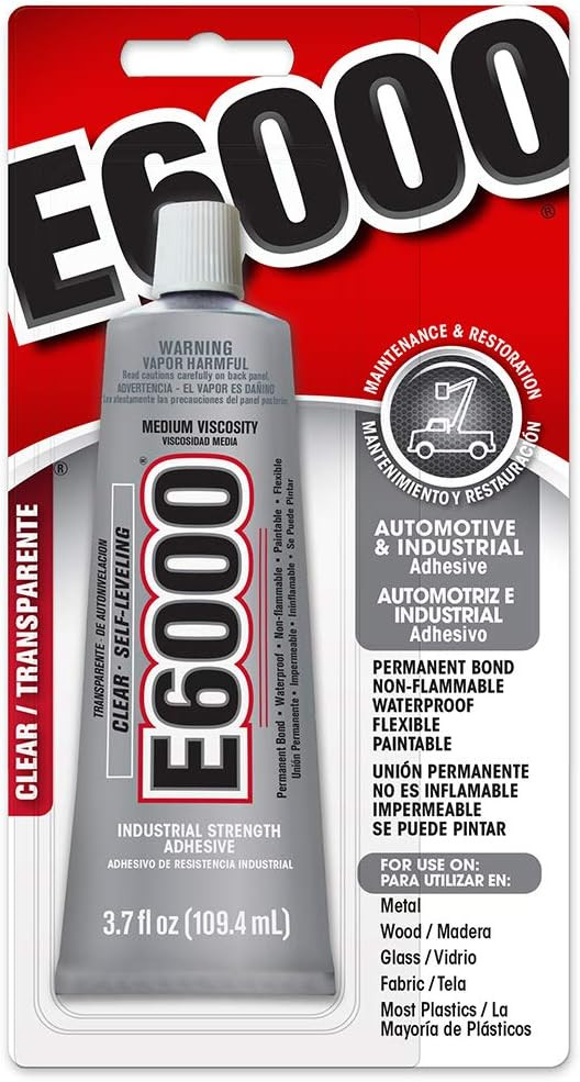 E6000 230022 Medium Viscosity Auto/Industrial Adhesive, 3.7 fl oz | Amazon (US)