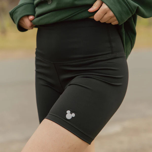 Disney Mickey Biker Shorts, Black | Albion Fit
