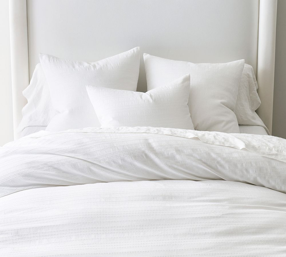 Noah Textured Duvet Cover | Pottery Barn (US)