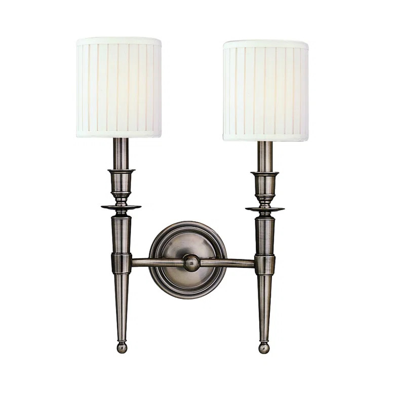 Orviston 2-Light Candle Wall Light | Wayfair North America