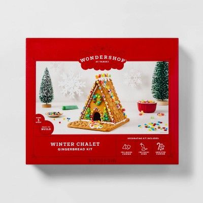 Holiday Gingerbread Winter Chalet Kit - 32oz - Wondershop™ | Target