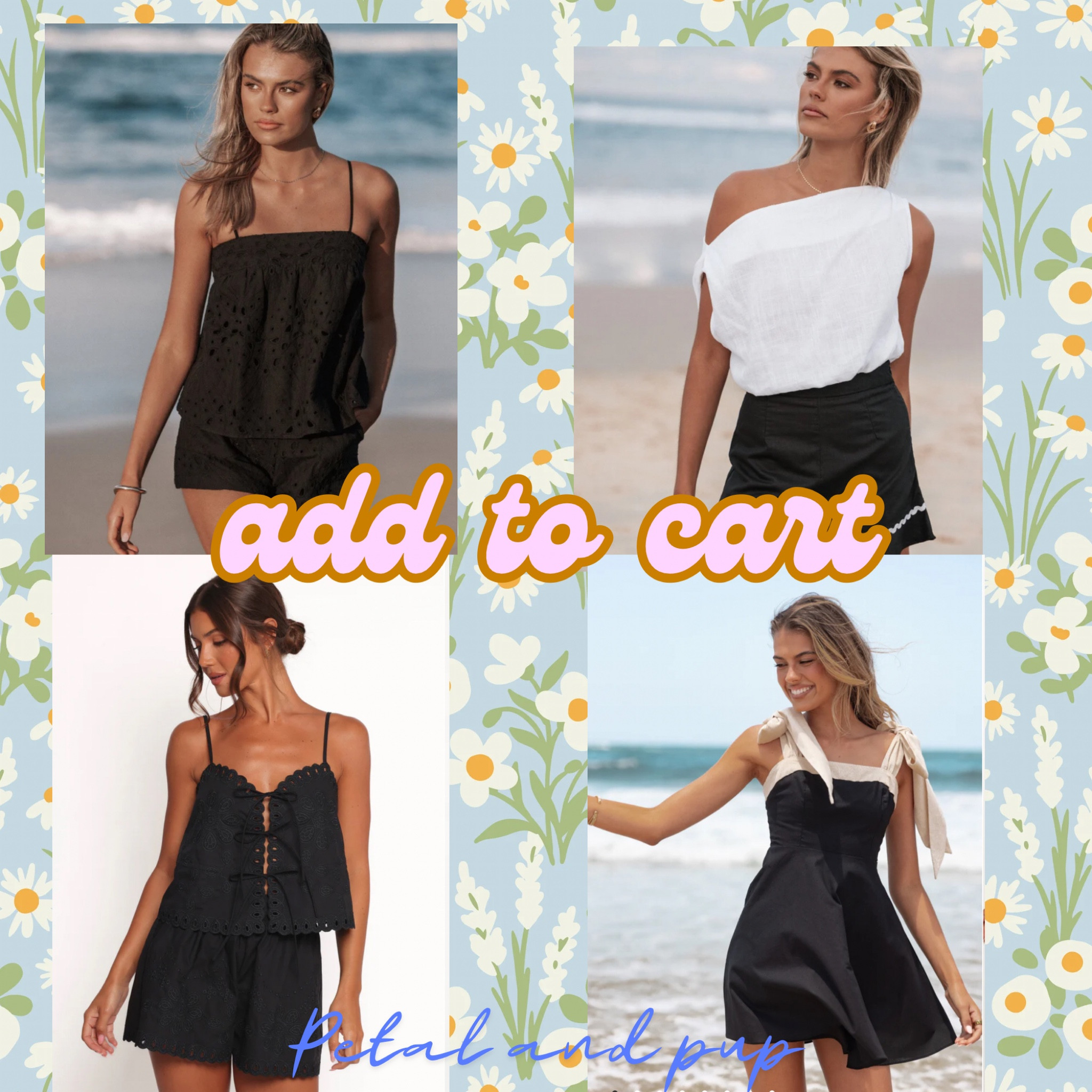 It’s and add to cart kinda day. And these new arrivals from petal and pup are perfection 

#LTKFindsUnder100 #LTKSeasonal