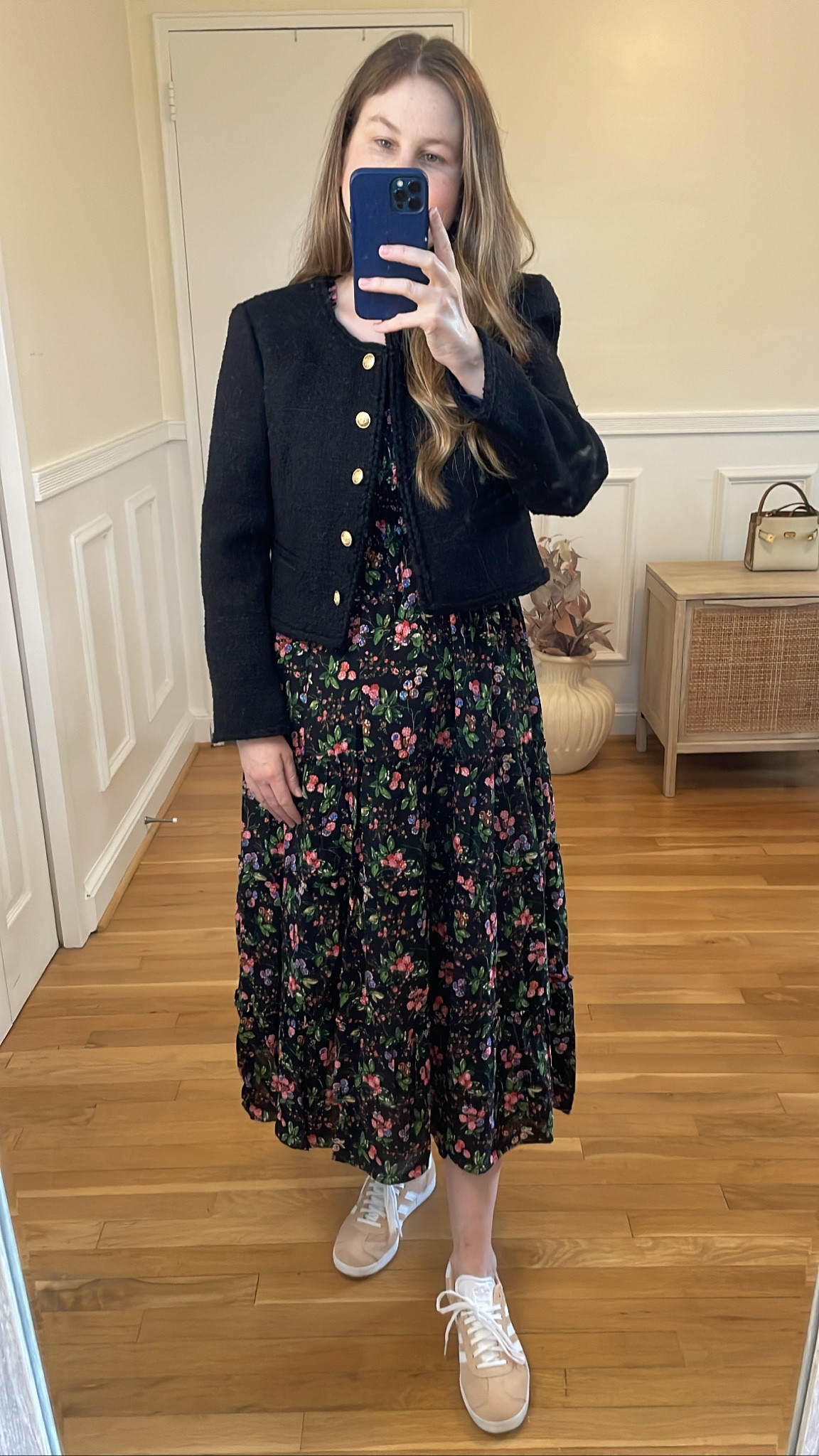 Fall outfit, fall dress, lady jacket, adidas sambas 

#LTKworkwear #LTKSeasonal #LTKstyletip