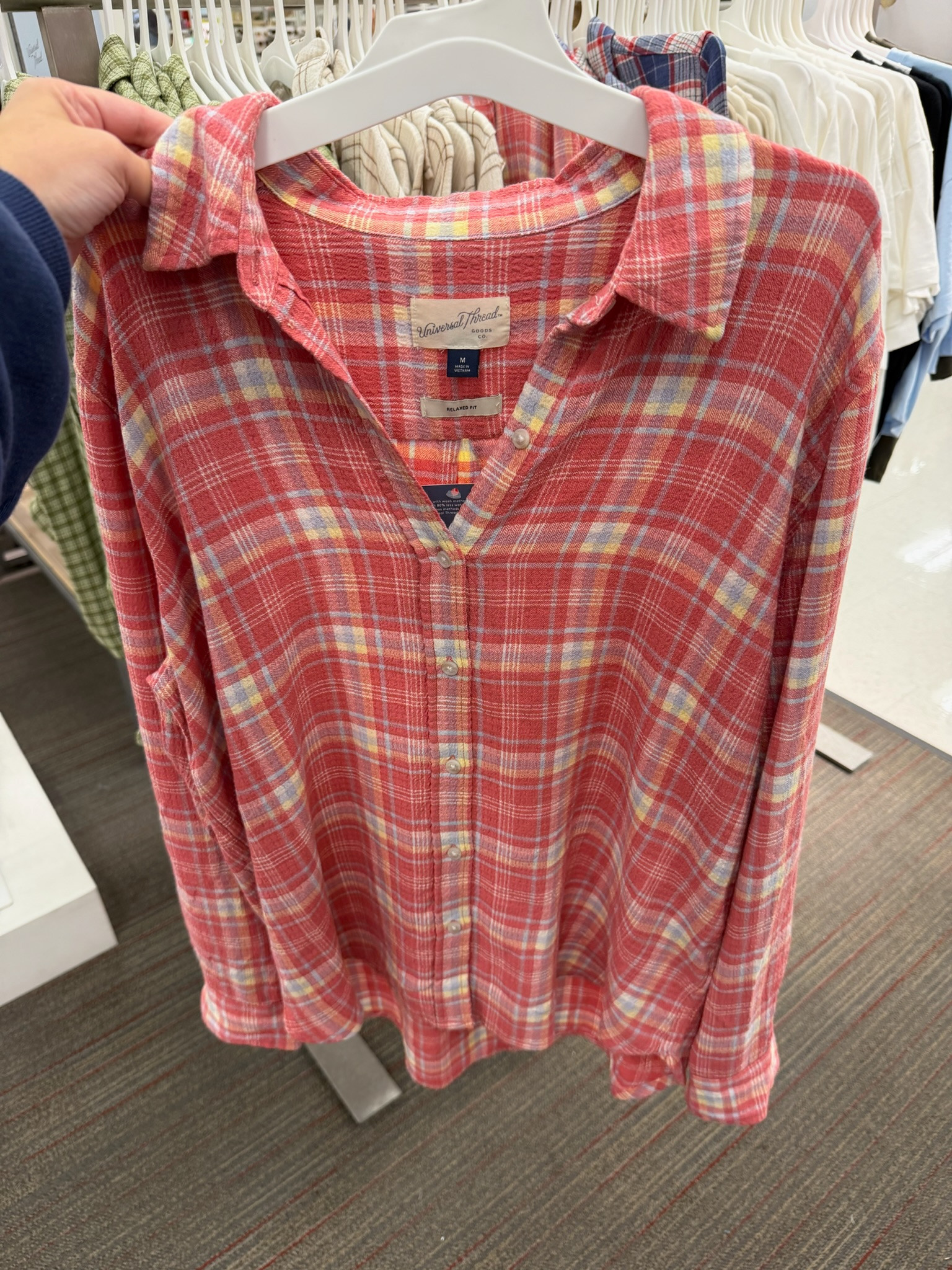 You guys are loving this top! This flannel was one of our best sellers, and it's now on sale for just $16.80 with Target Circle! Such a good layering piece to grab before it's gone.

prime day deals, wedding guest dress summer, fathers day gift guide, date night outfits, travel outfits, summer outfits, summer dresses, country concert outfits, concert outfits, business casual workwear, target style, target fashion, target circle deal days, plaid shirt, fall transition
 

 #LTKgrwm #LTKootd #LTKSeasonal