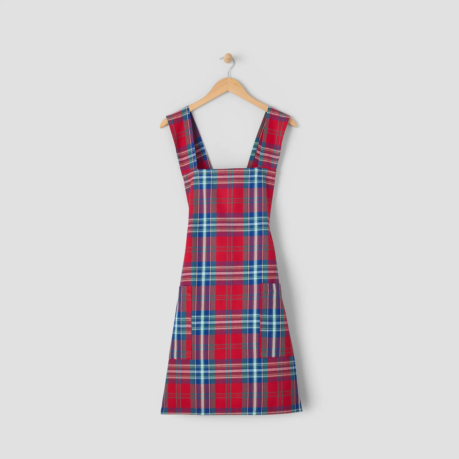 Sur La Table Plaid Holiday Smock Apron | Sur La Table