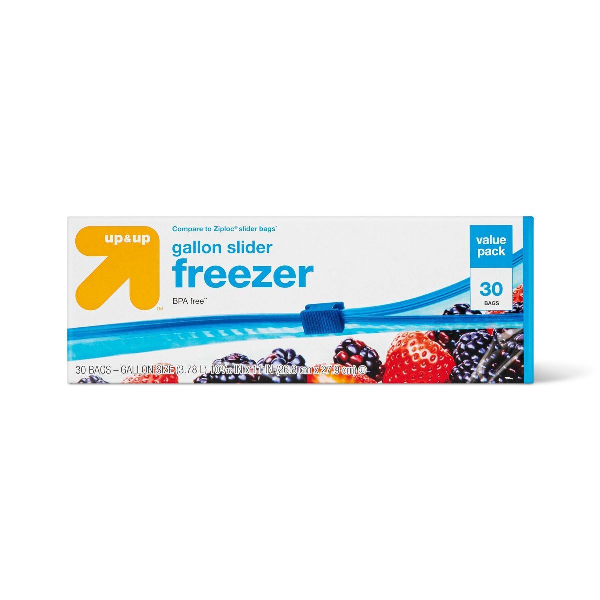 Slider Gallon Freezer Bags 30ct - up & up™ | Target
