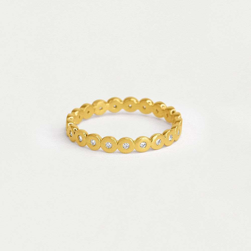Petit Pave Simple Stacking Ring | Dean Davidson