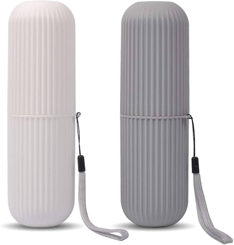 UCEC Travel Toothbrush Case, 7.7 Inch Travel Toothbrush Holder , Portable Toothbrush Travel Case ... | Amazon (US)